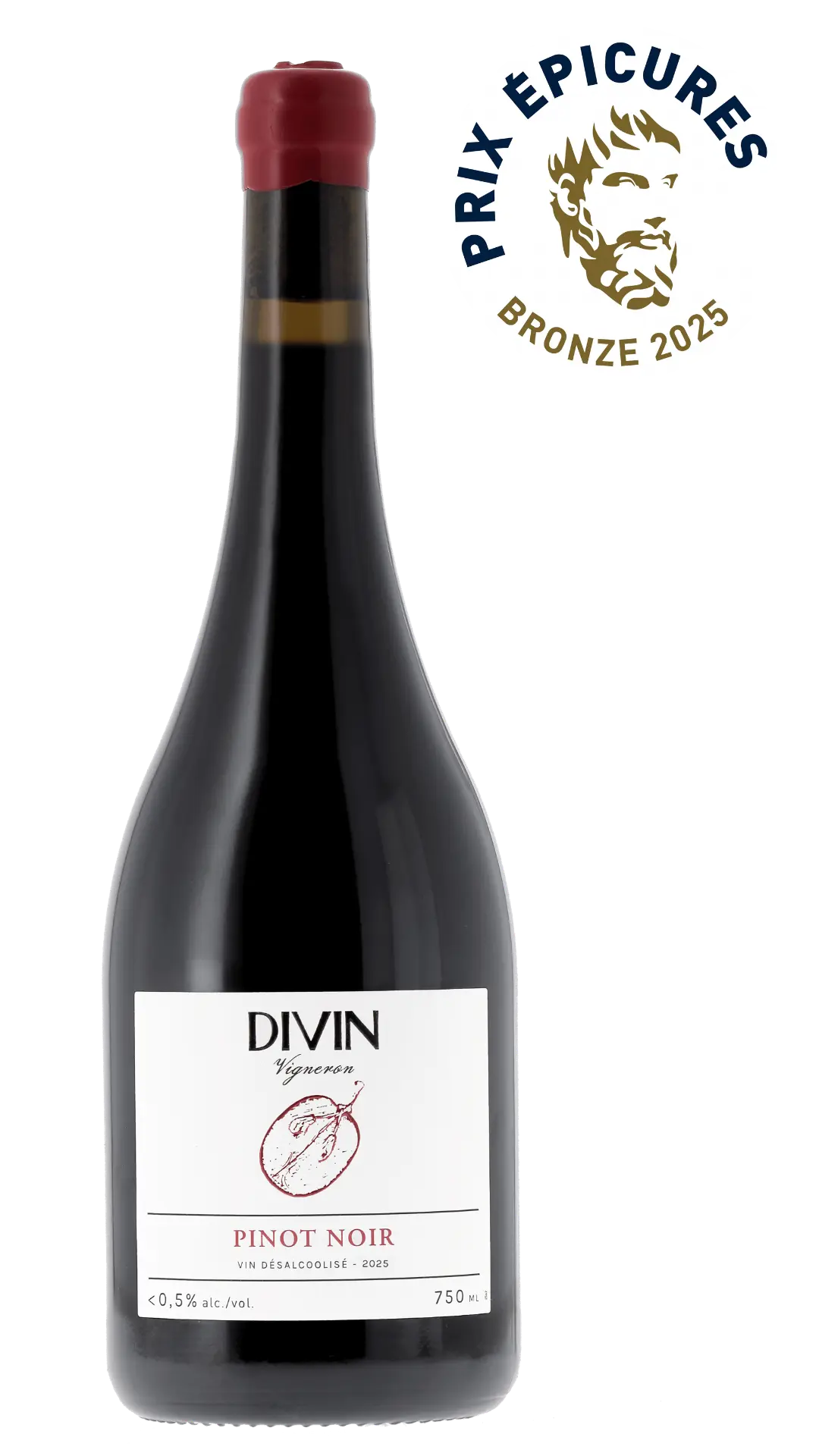 Divine Winemaker Pinot Noir 0.5% 2025