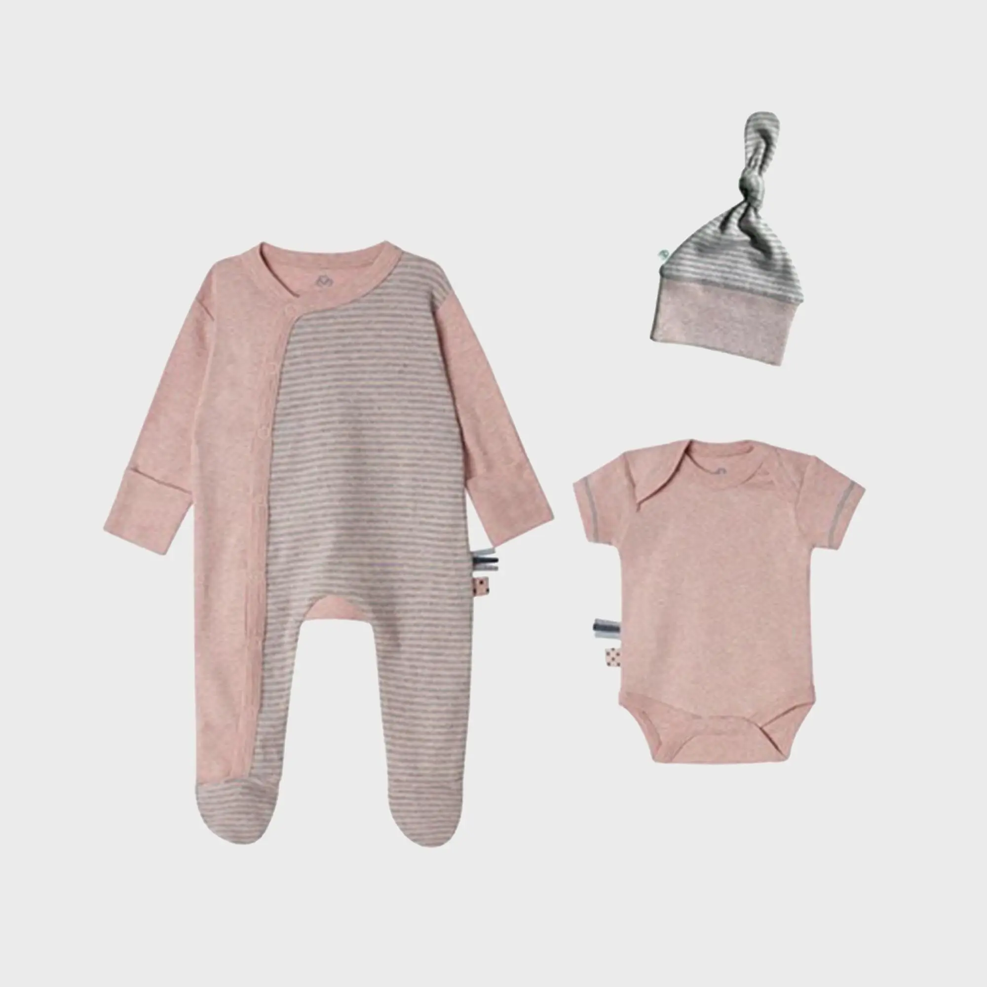 OrganicEra Organic Newborn Nursing Set, 3 pcs set, rose melange