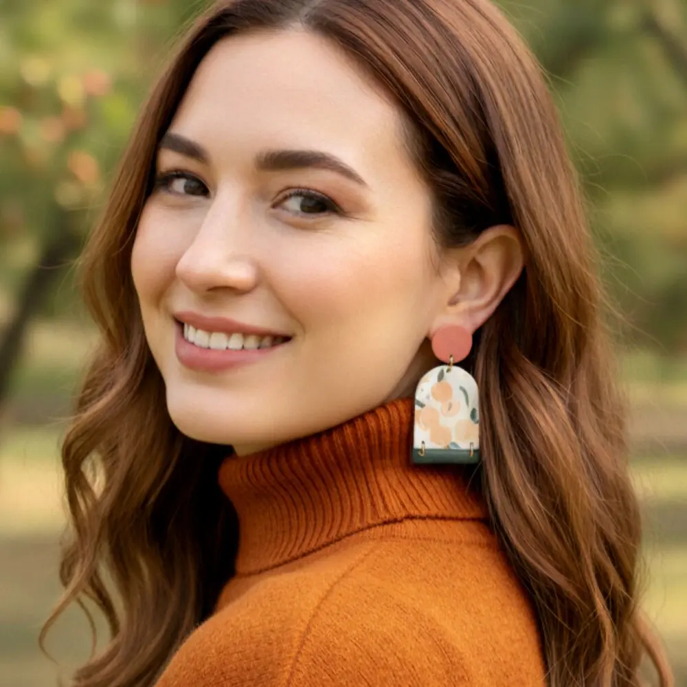 Fruity Resin Earrings – Colorful Handmade Jewelry
