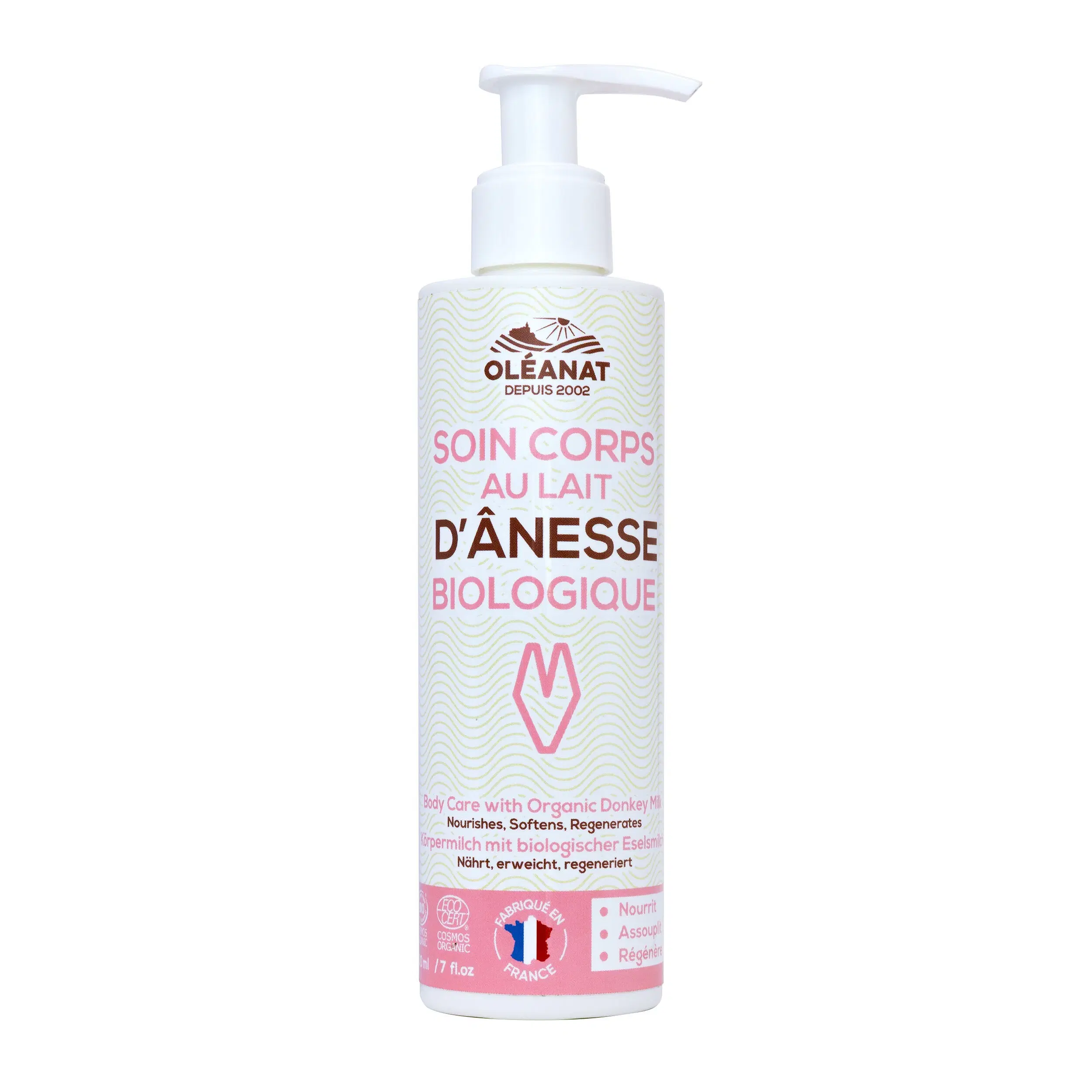 Körperpflege mit Bio-Eselsmilch - 200 ml - OLEANAT