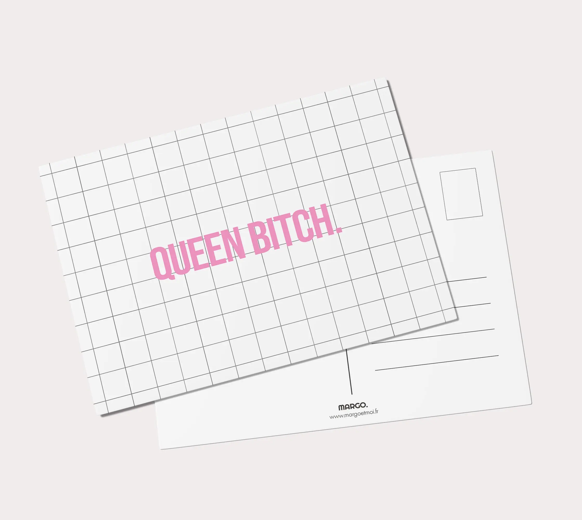 Queen Bitch Postcard