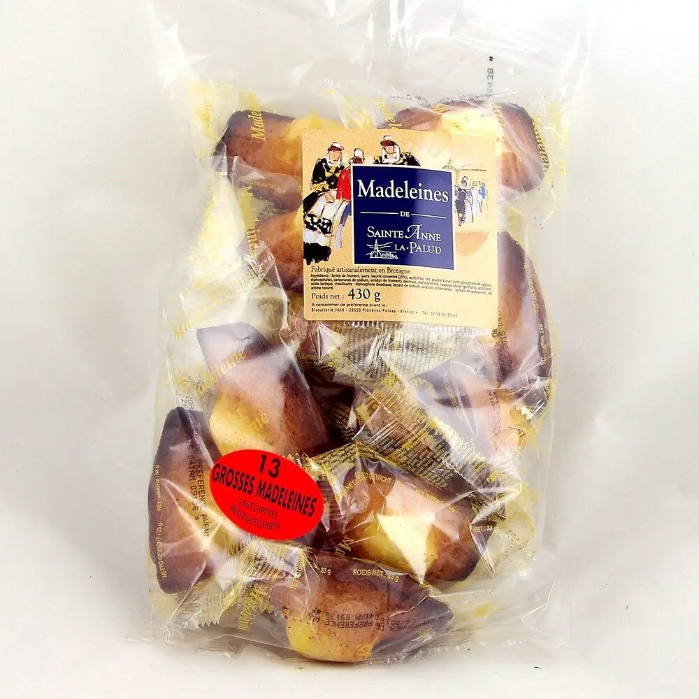 Sachet de 13 madeleines