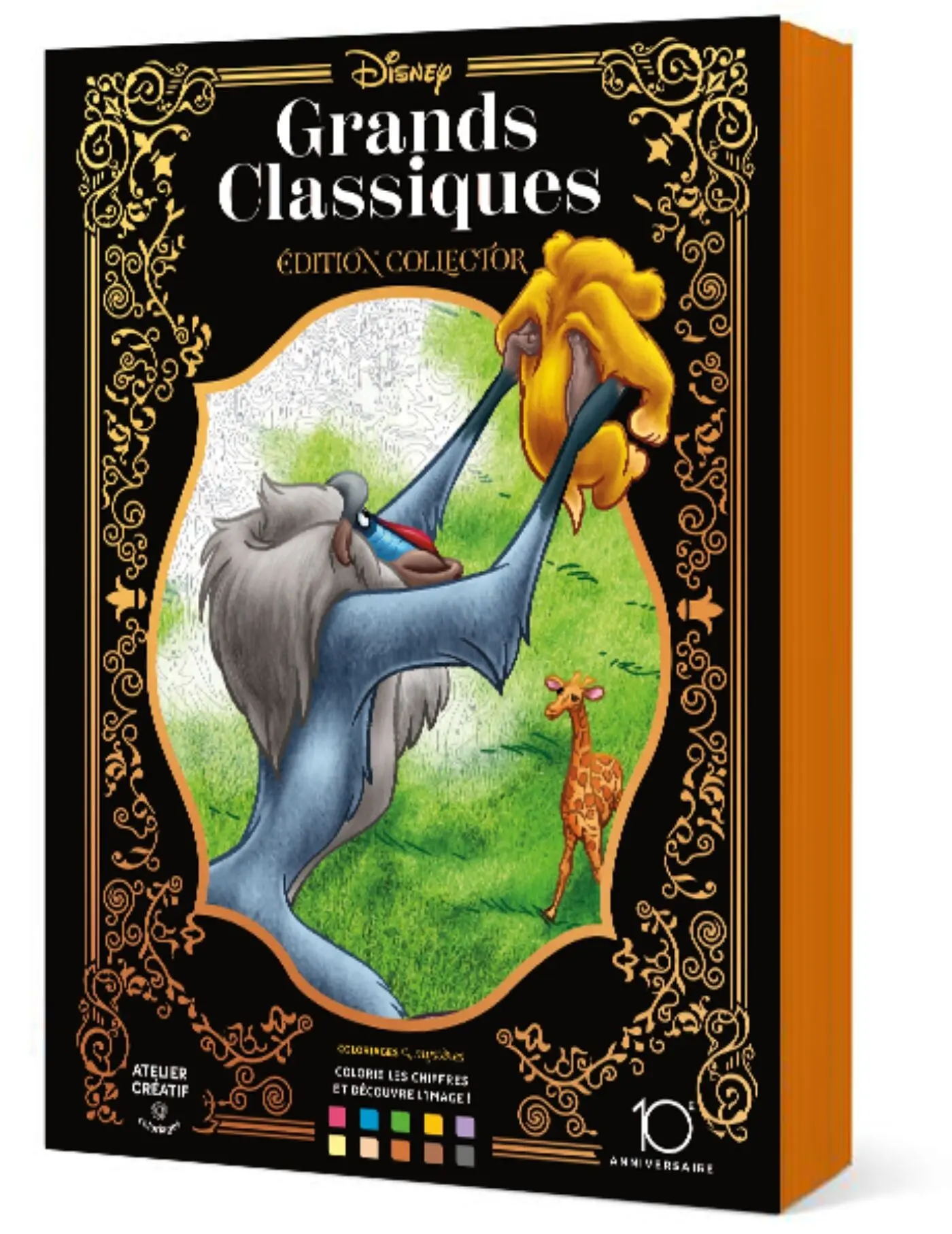 Disney Mystery Coloring Book - Great Classics Volume 1 - 10 Year Collector's Edition