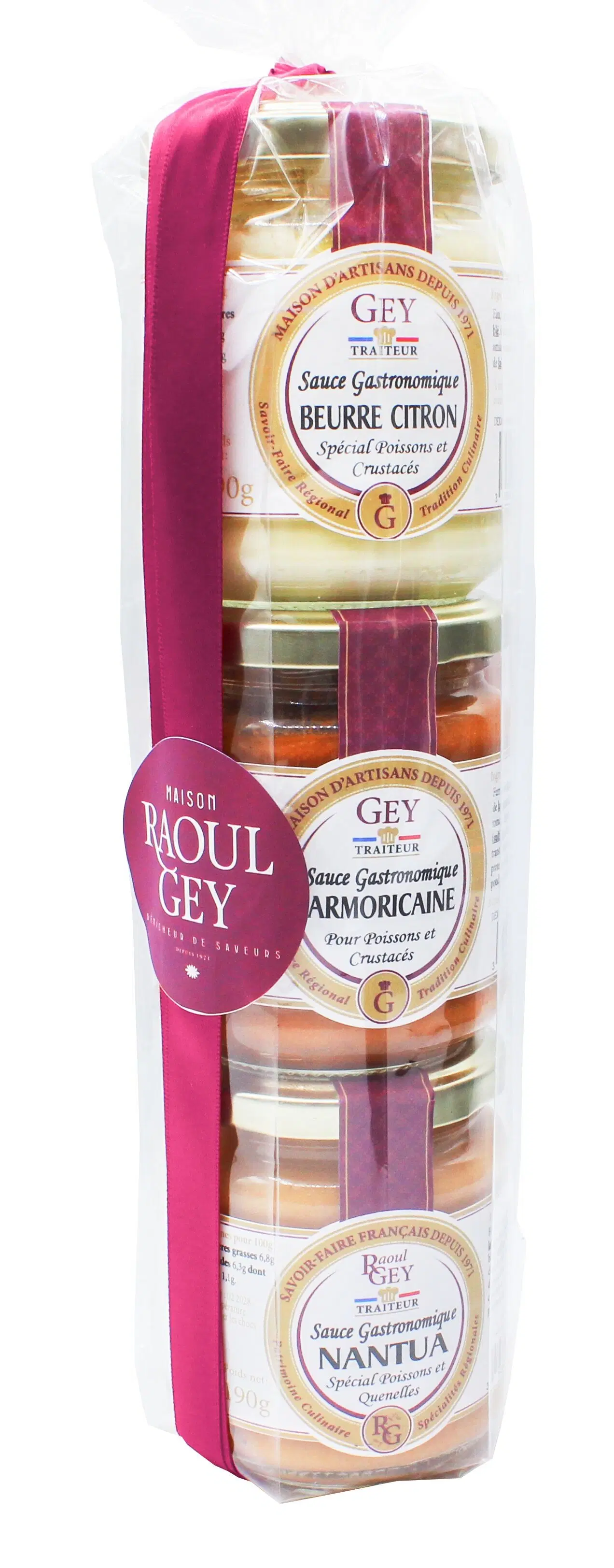 Box of 3 Chef's Sauces - Fish