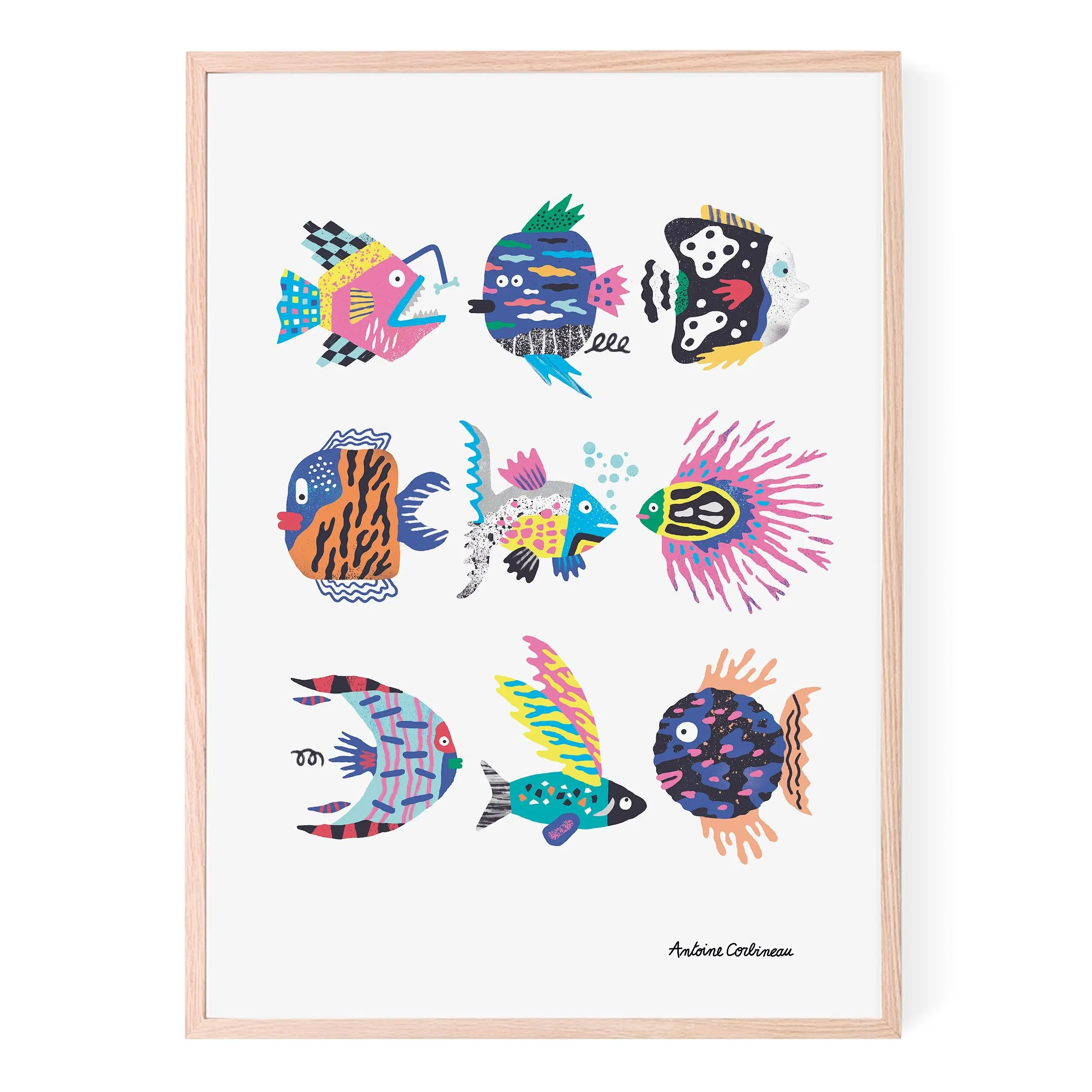 Poster - Weird fishes