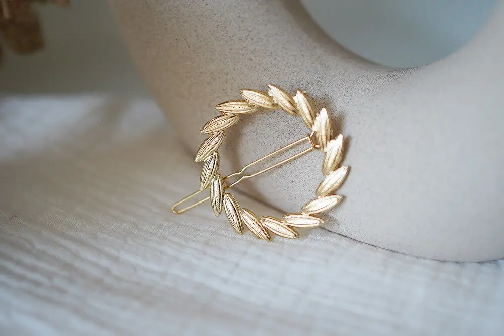 Scarlett Haarspange Goldene Ohrkrone
