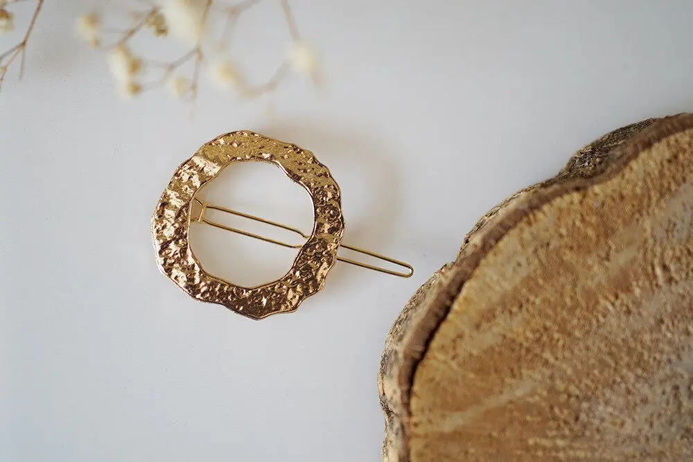 Manon Goldene Krone Haarspange