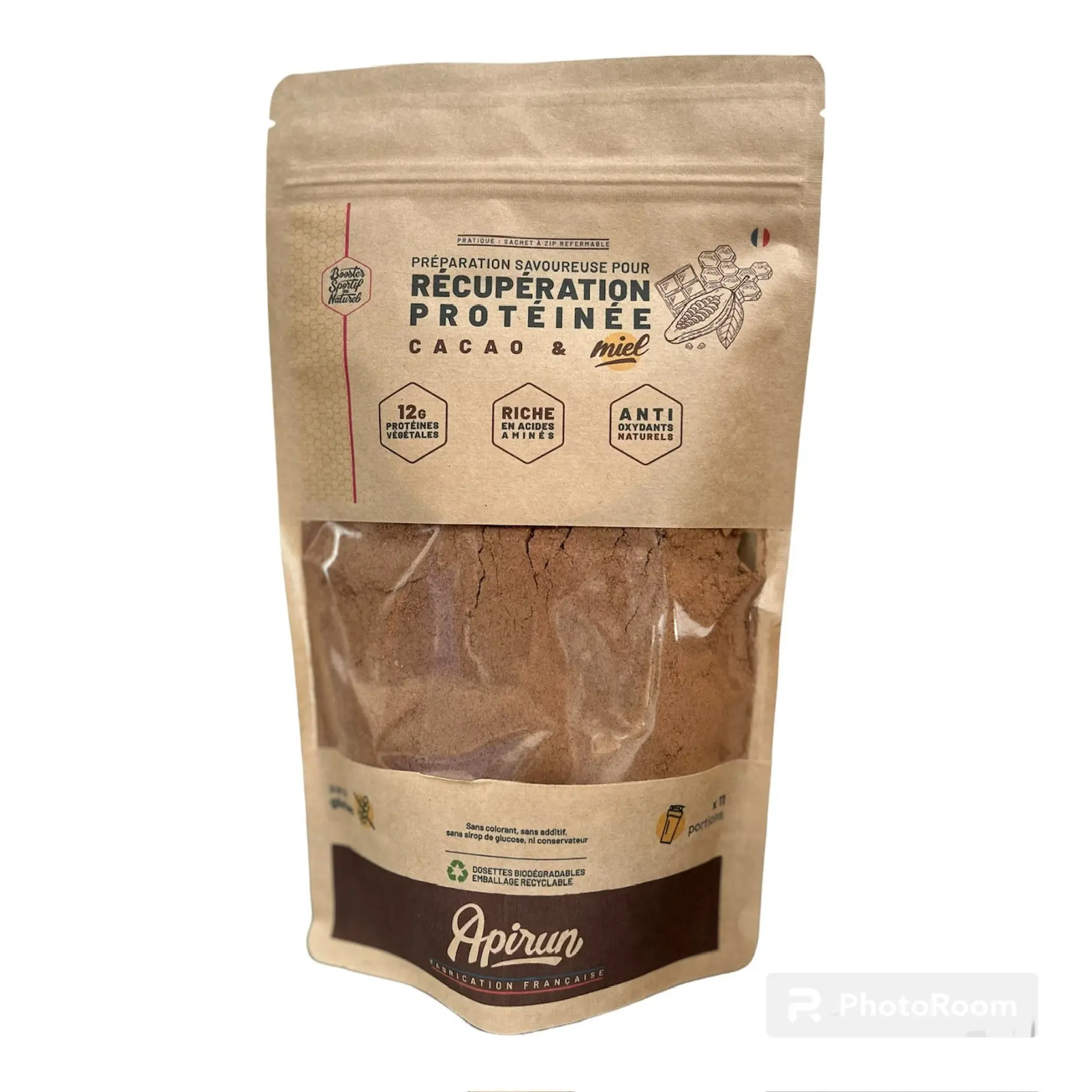 Natural Cocoa Protein Recovery Drink - 5 x 330g Bulk Packets