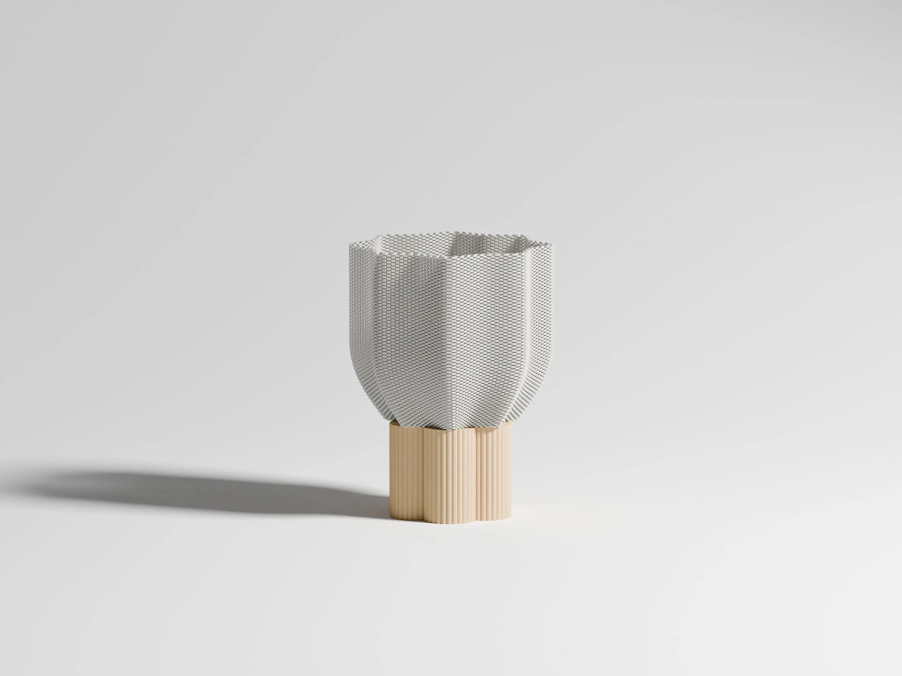 Lampe de table beige - Bloom