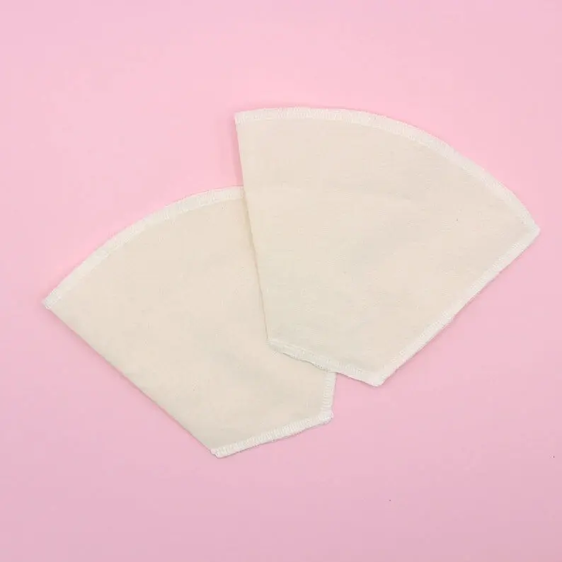 Filtre à café en coton lavable et réutilisable - lot de 2