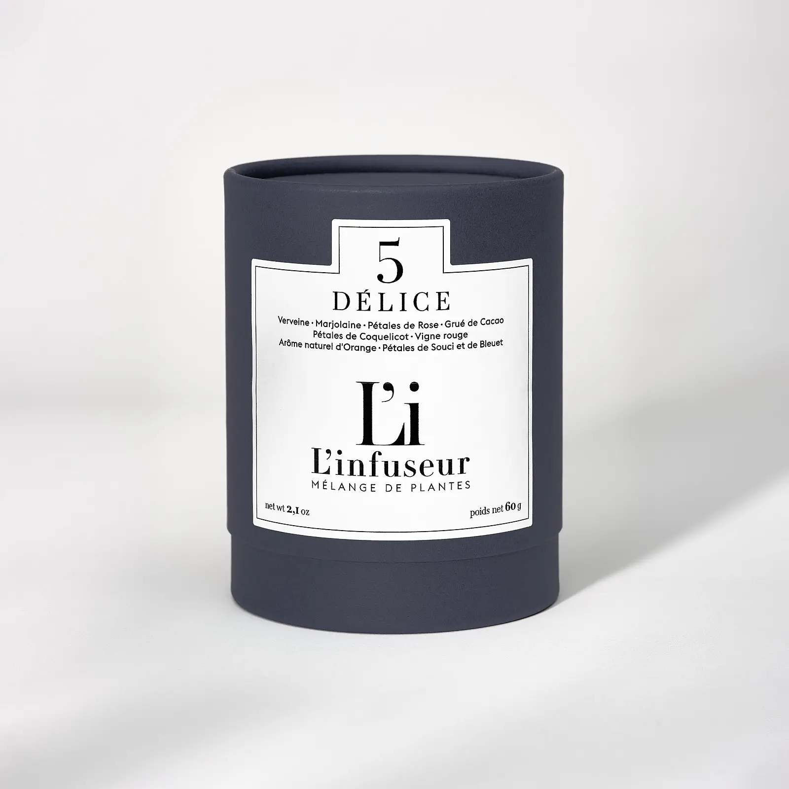 Loose leaf infusion Délice n°5 60g (verbena, marjoram) - Holiday selection (Christmas)