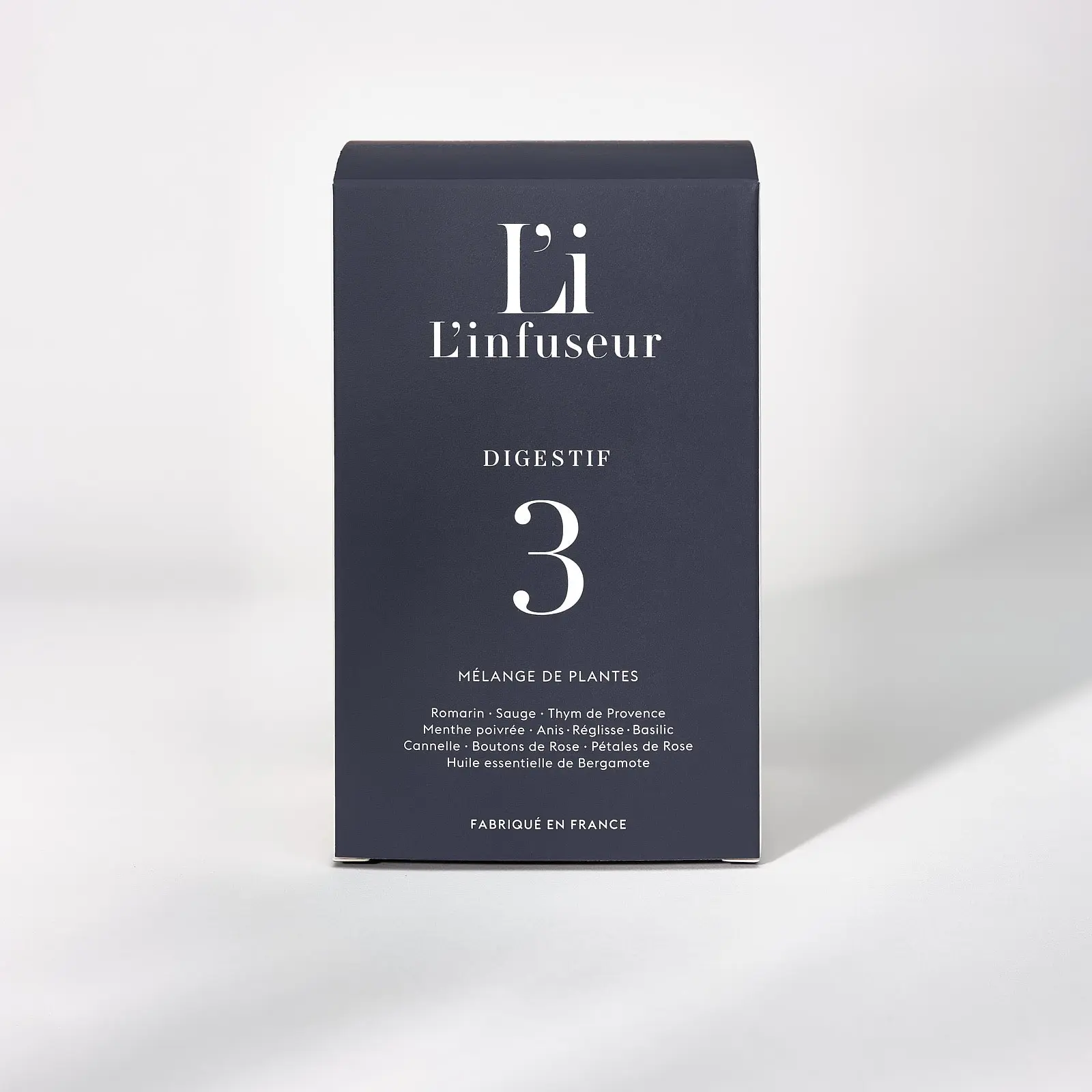 Digestive Infusion No. 3 in sachets (thyme, rosemary) - Holiday Selection (Christmas)