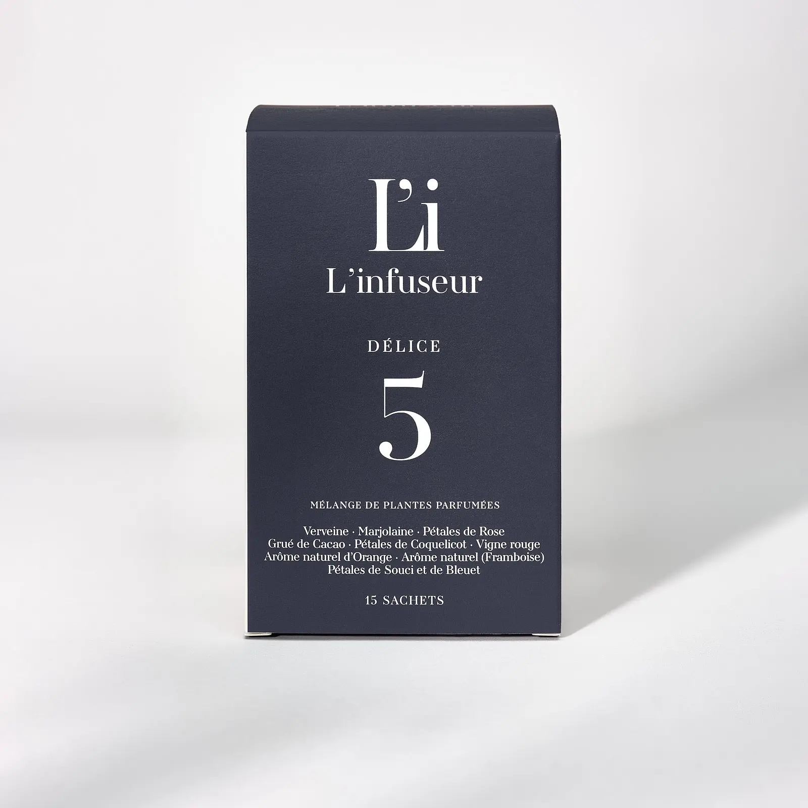 Delightful Infusion No. 5 in sachets (verbena, marjoram) - Holiday Selection (Christmas)