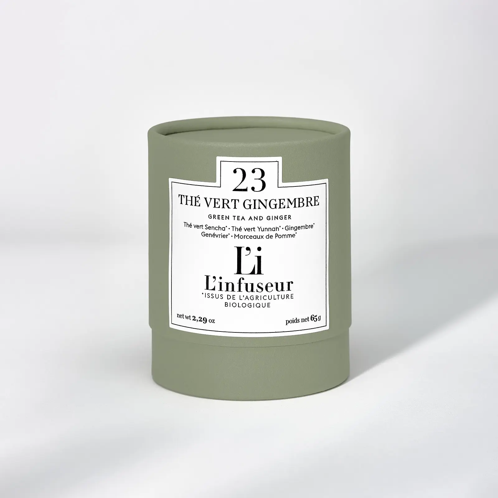 Loose leaf ginger green tea No. 23 60g