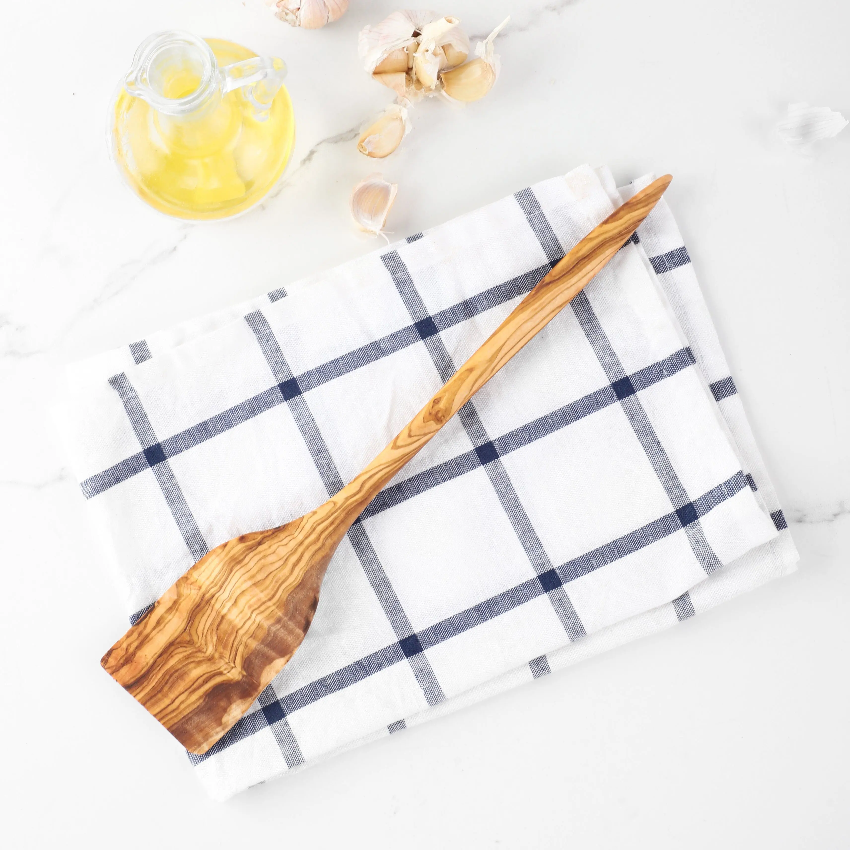Flat Spatula Olive Wood