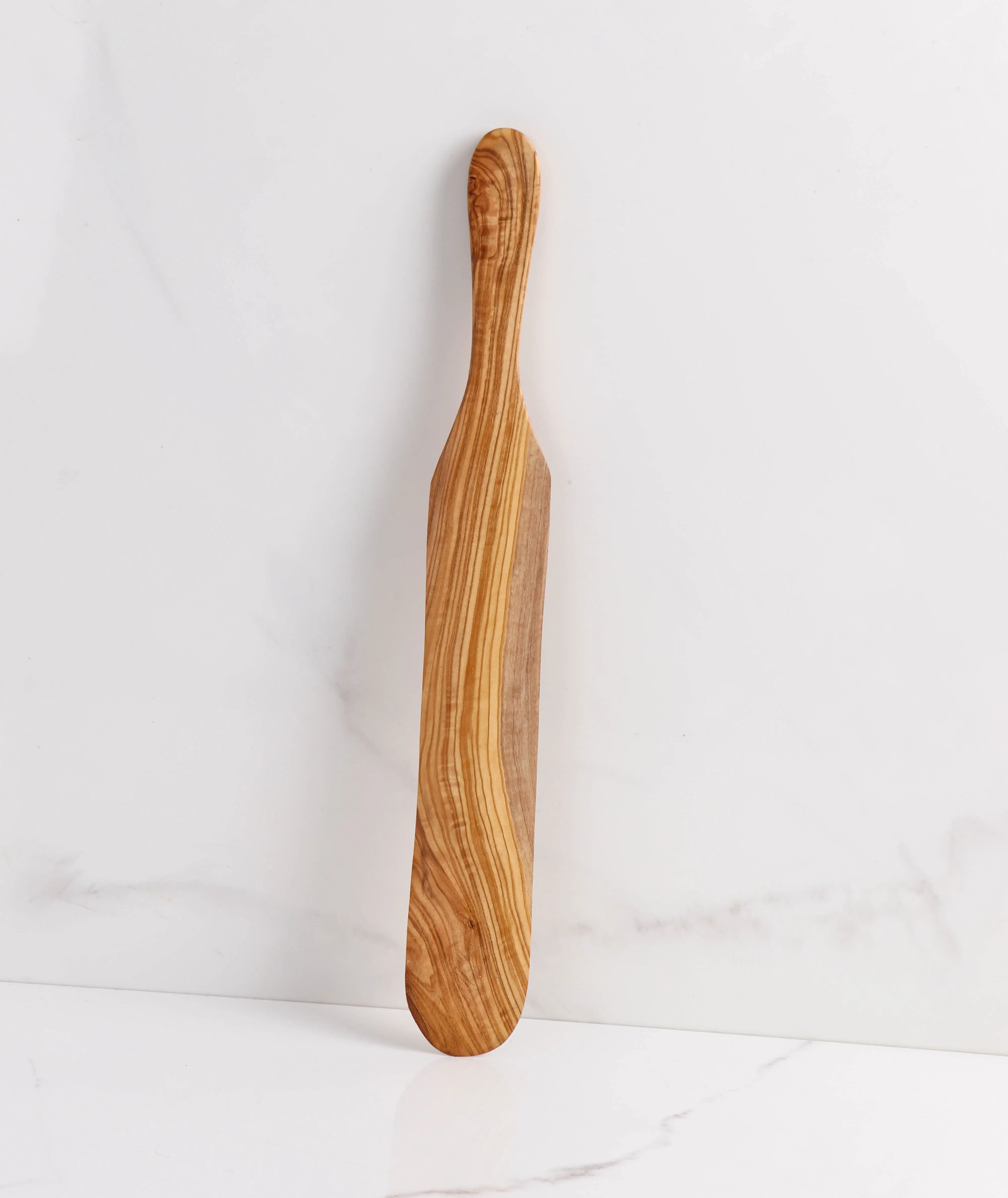 Straight Spatula  Olive Wood