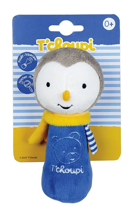 T'CHOUPI Baby squeaky soft toy 14 cm