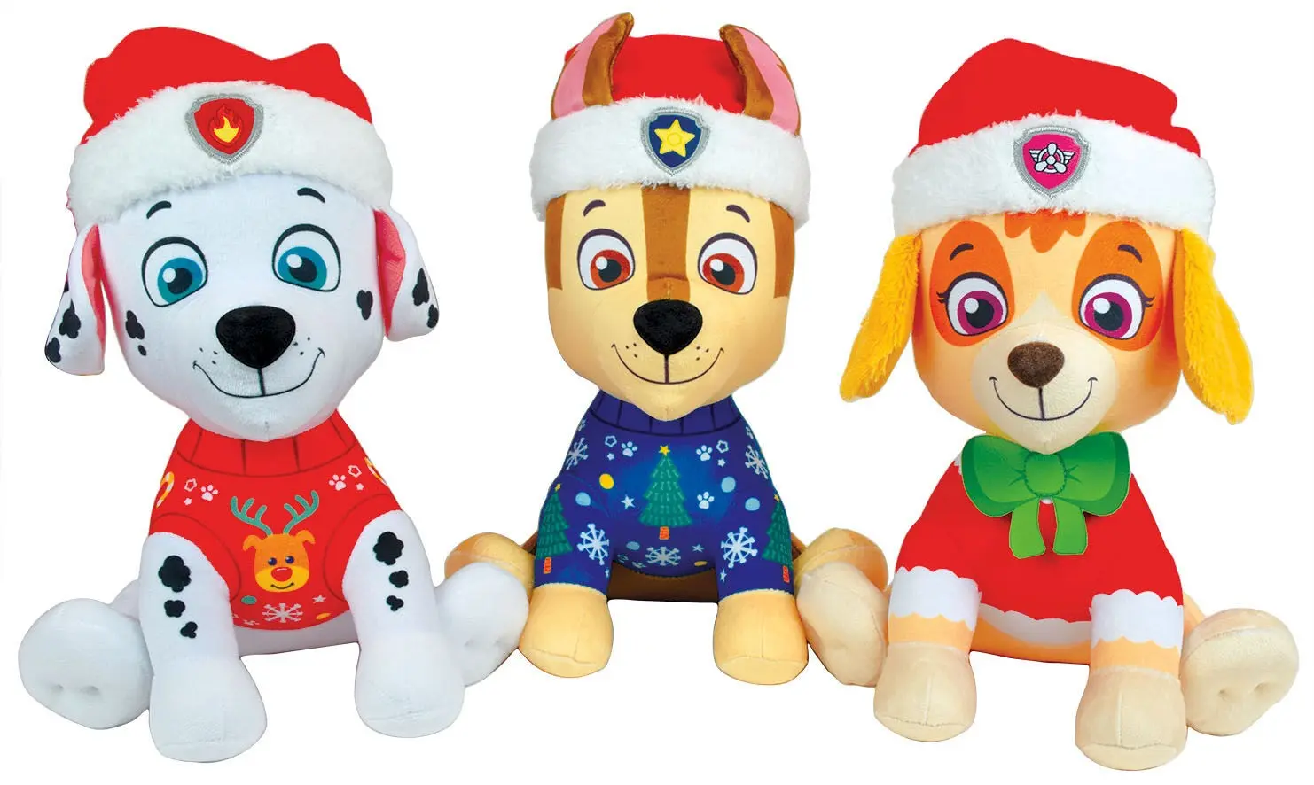 PAW PATROL Christmas Plush Toys 25 cm