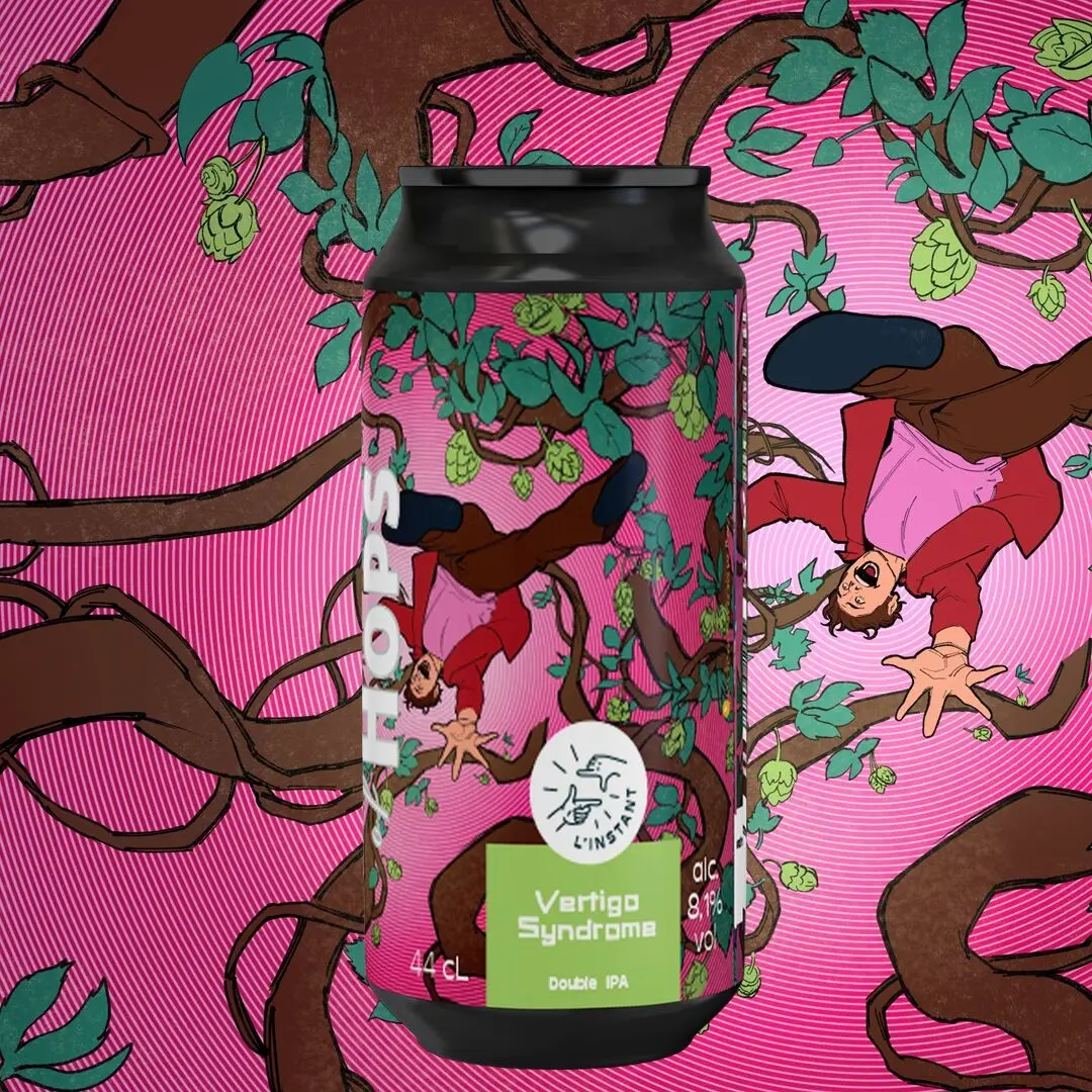 Vertigo Syndrome - 44cl - Double IPA Bry1Cryo, Rakau & Mosaic - 8.1%alc.