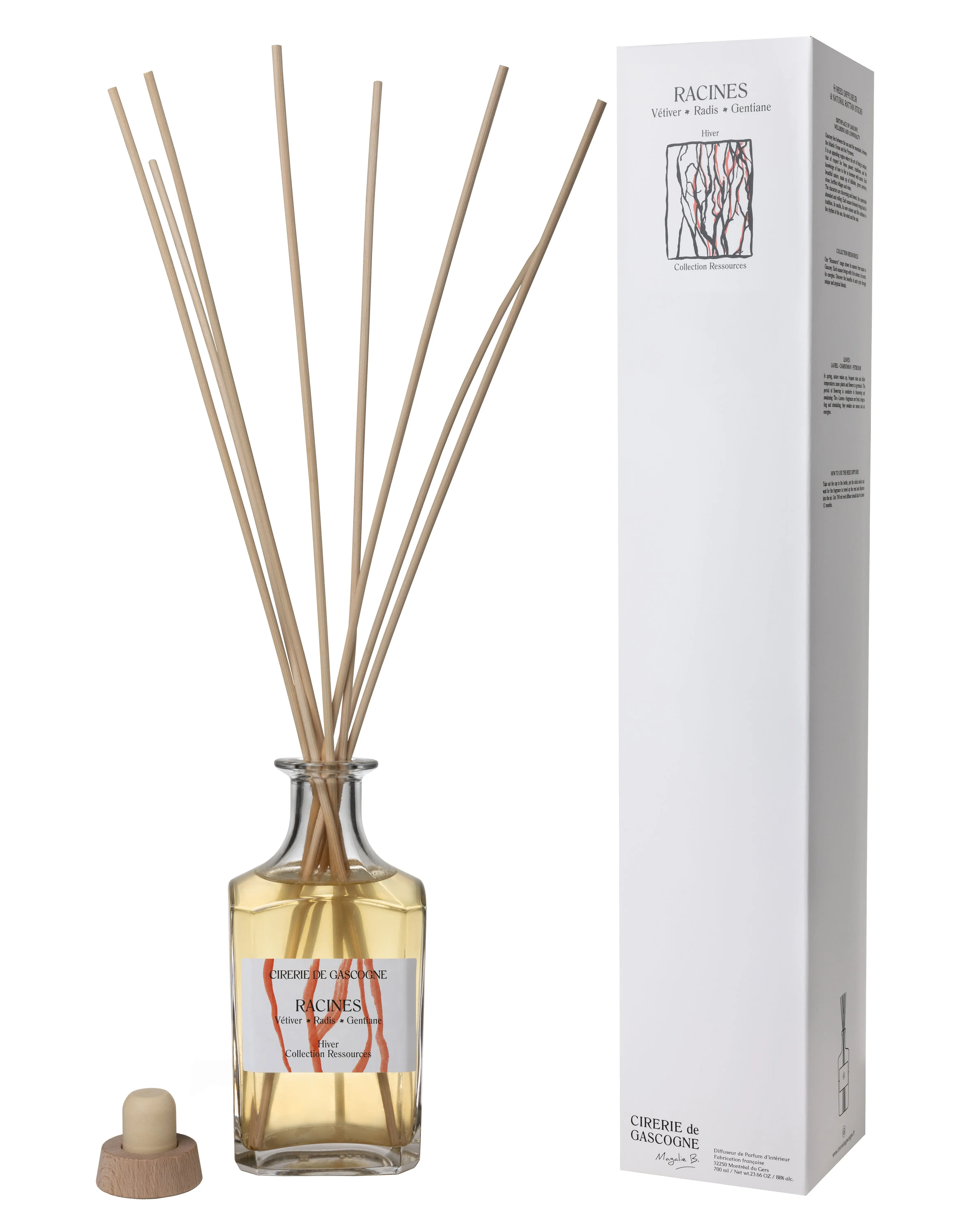 700ml Carafe Perfume Diffuser - Winter - Roots