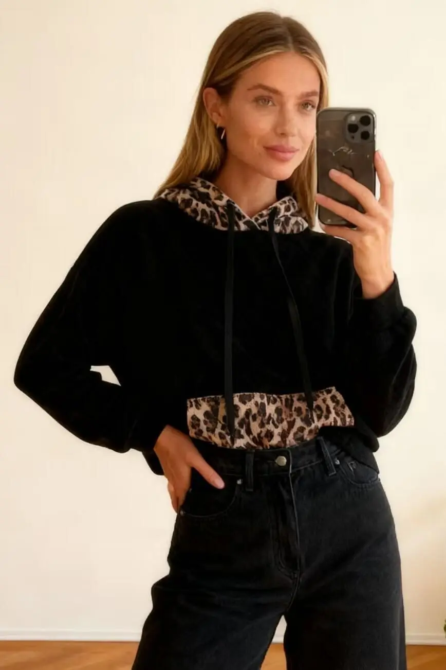 Leopard Sweatshirt