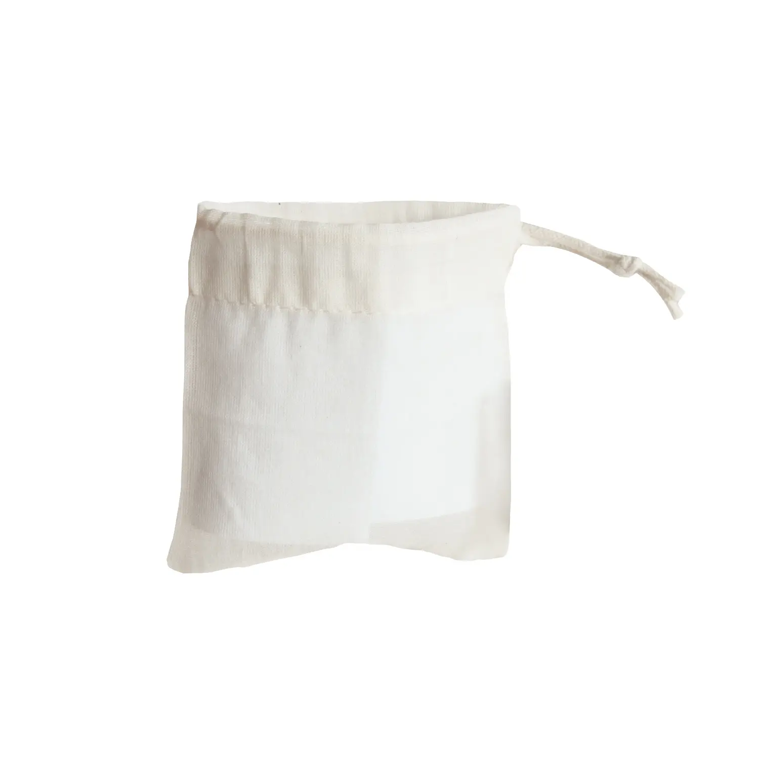 Loose organic cotton tea bags