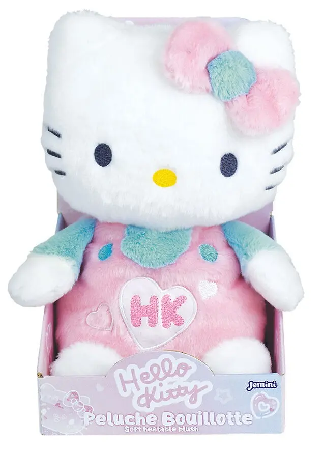 Hello Kitty plush dry hot water bottle, 21 cm