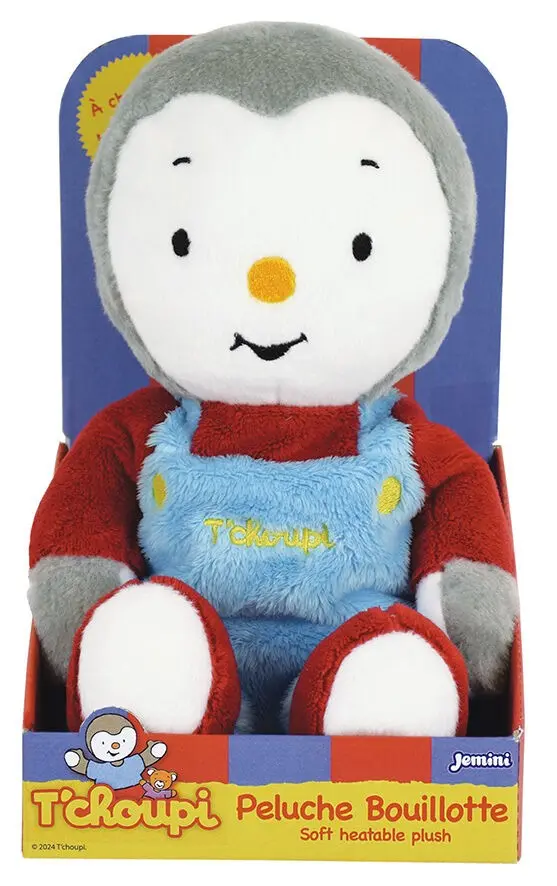 T'CHOUPI plush dry hot water bottle 21 cm