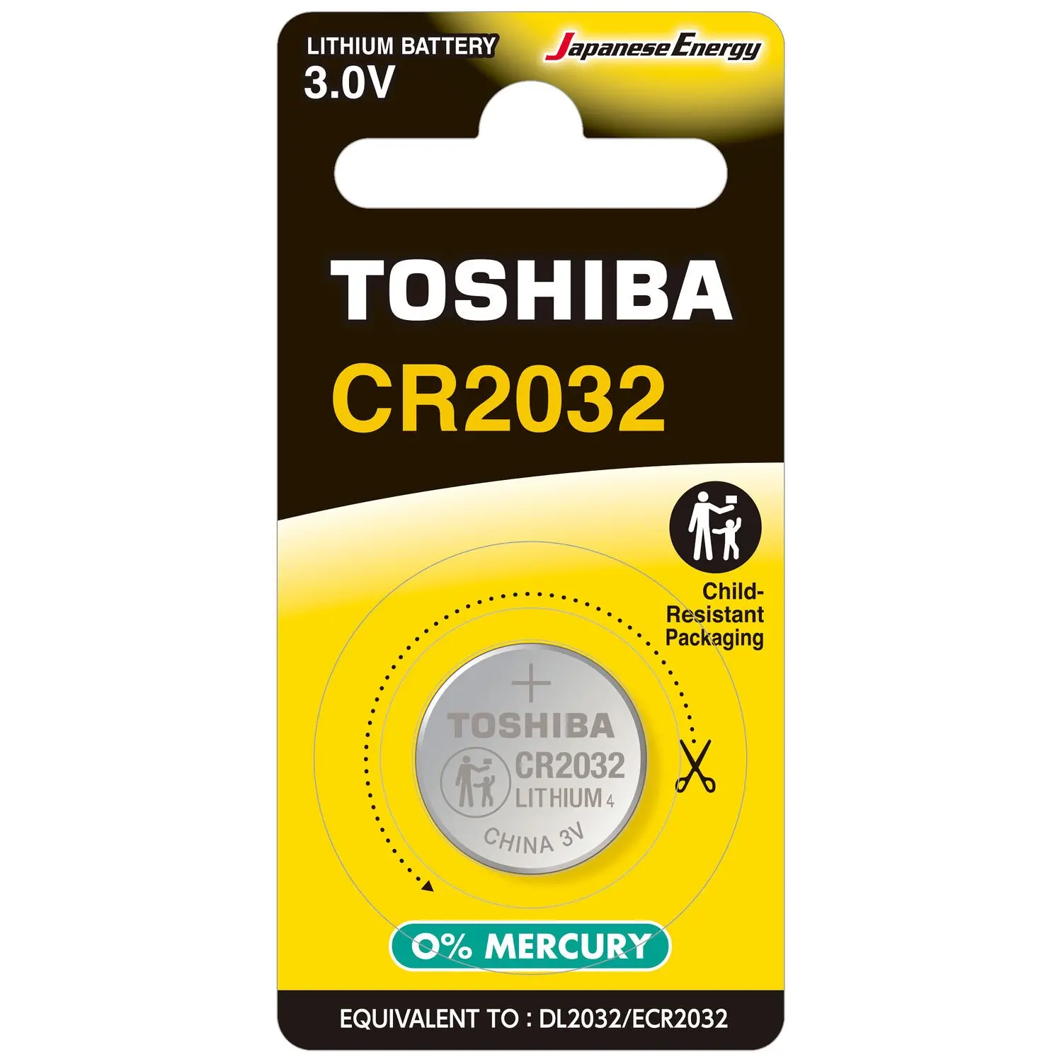 Toshiba CR2032 Battery