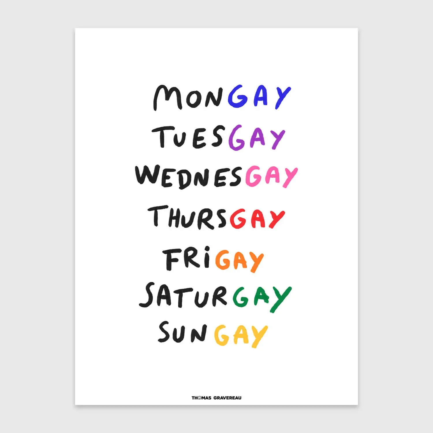 "Gay Week" poster