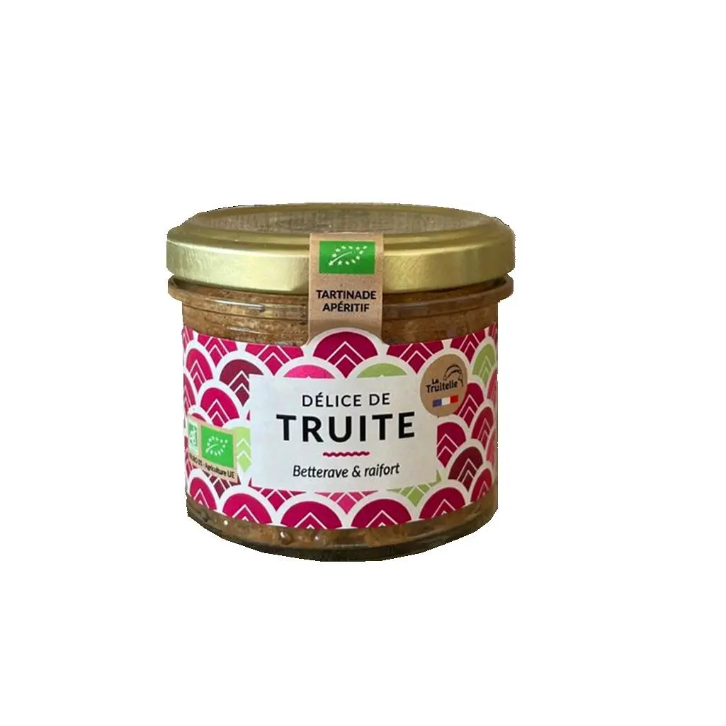 Délice de Truite - Betterave & raifort - Tartinable