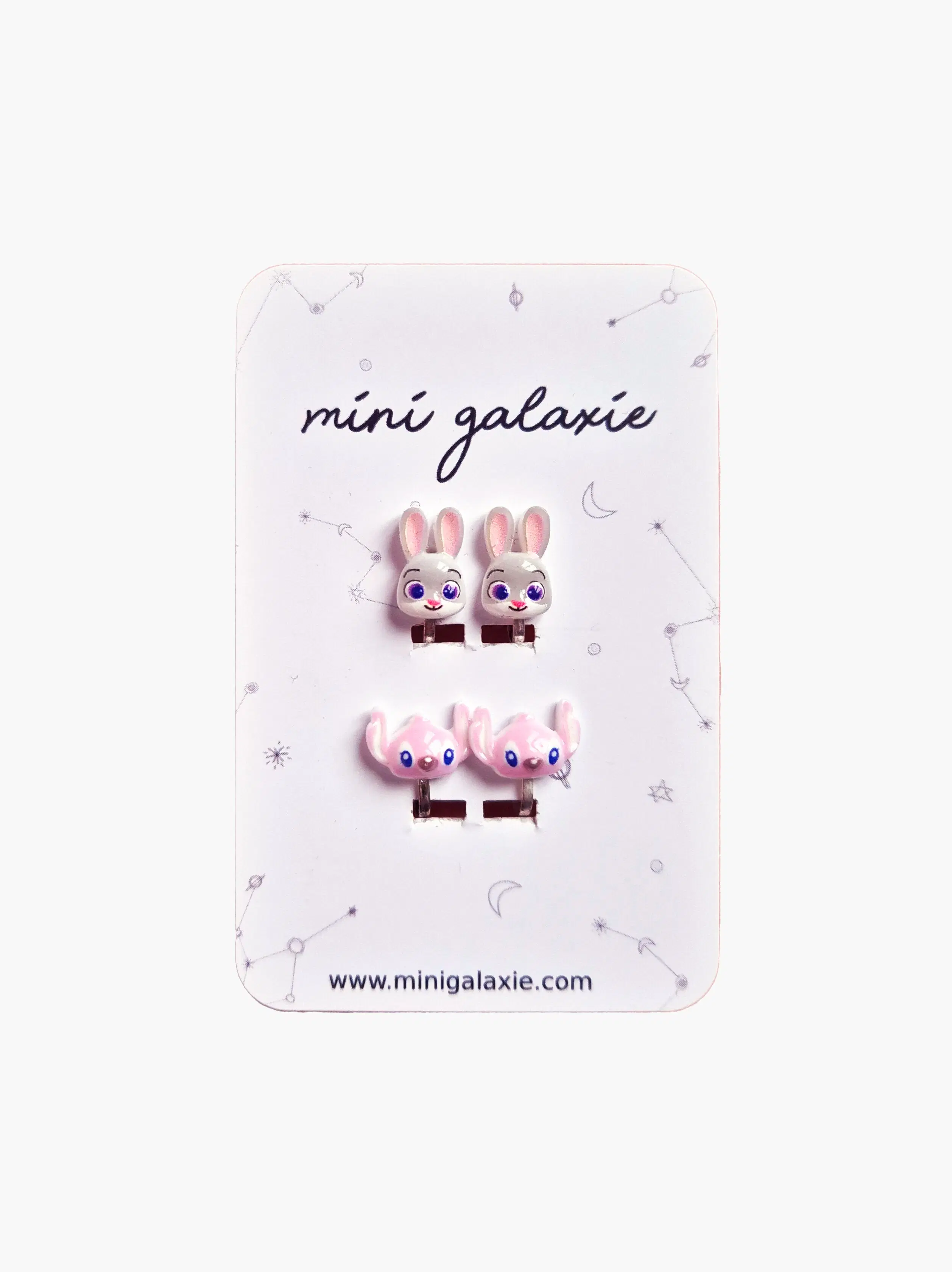 Lustige Clip-Ohrringe für Kinder – Hasen und andere Tiere 🐰