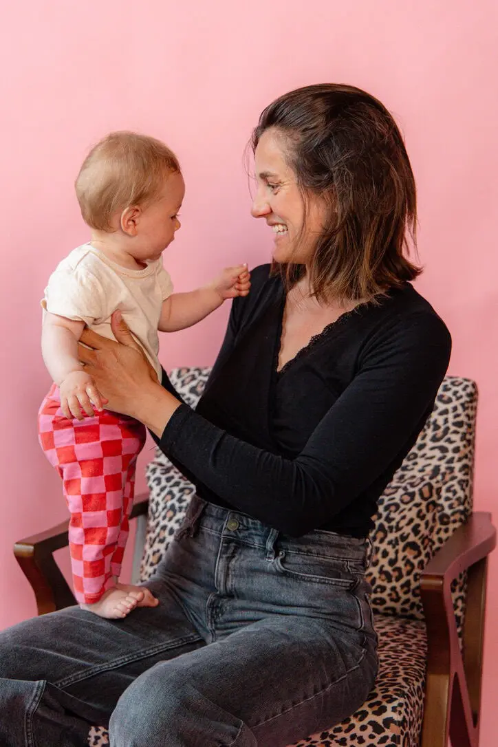 Sylvette – The long-sleeved maternity and nursing bodysuit