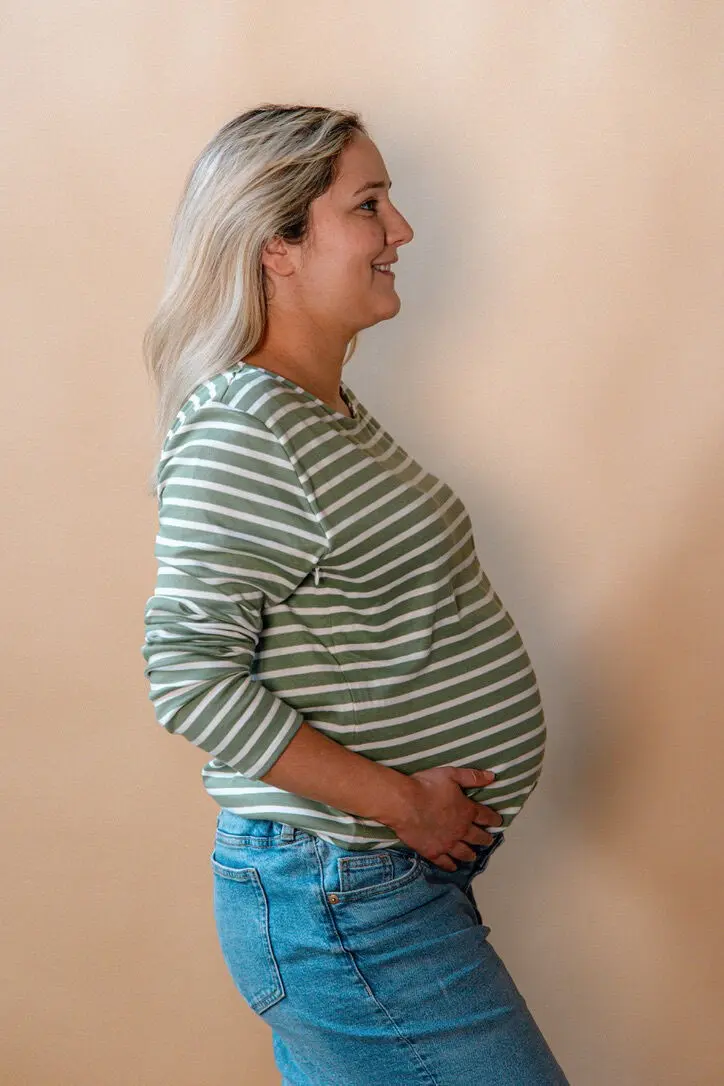 Aimée nursing sailor top
