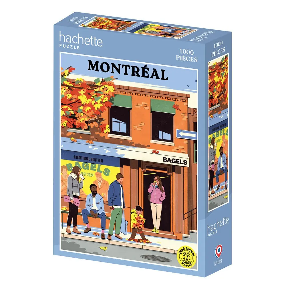 1000 Piece Puzzle Hachette - Montreal