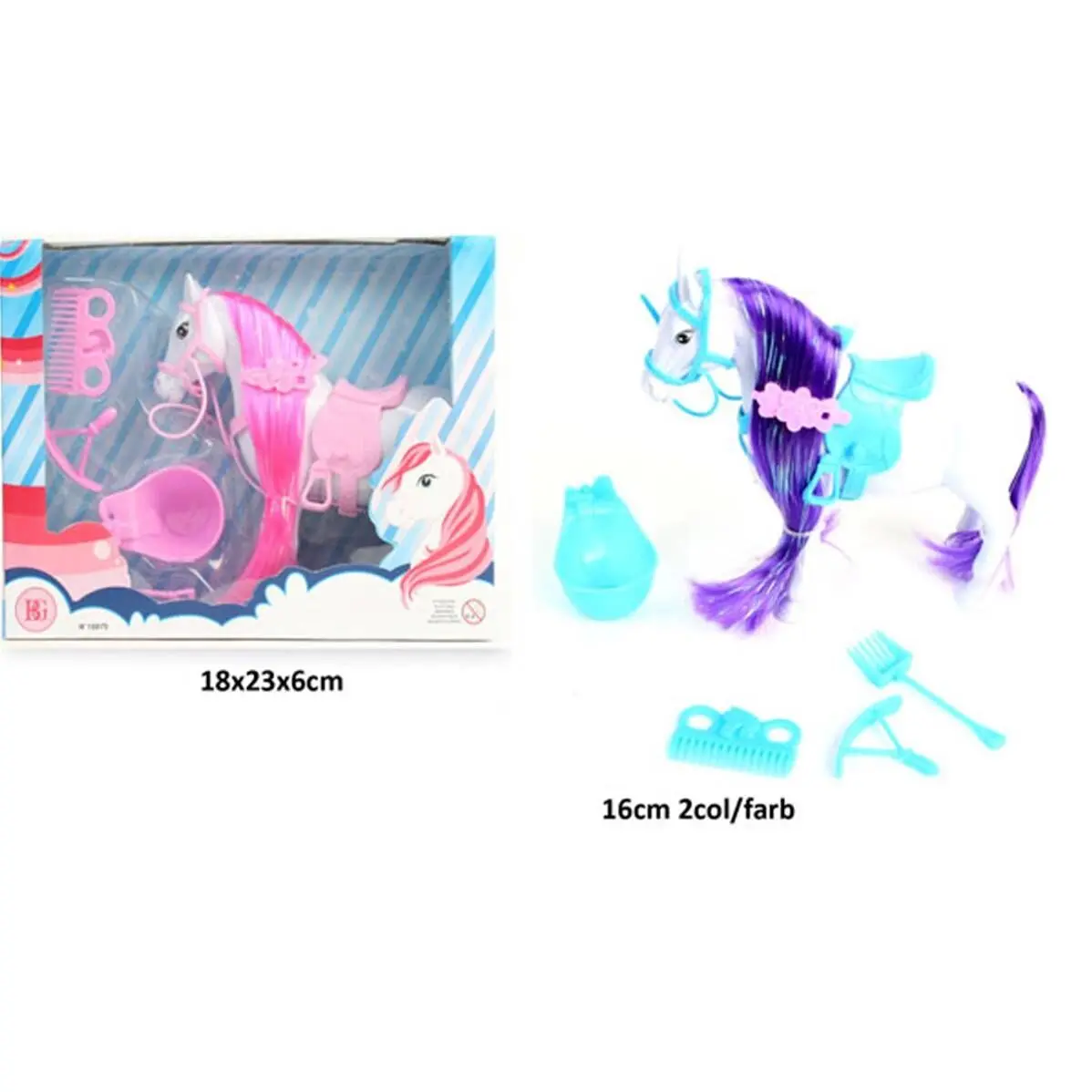 Scatola per lo styling dei pony