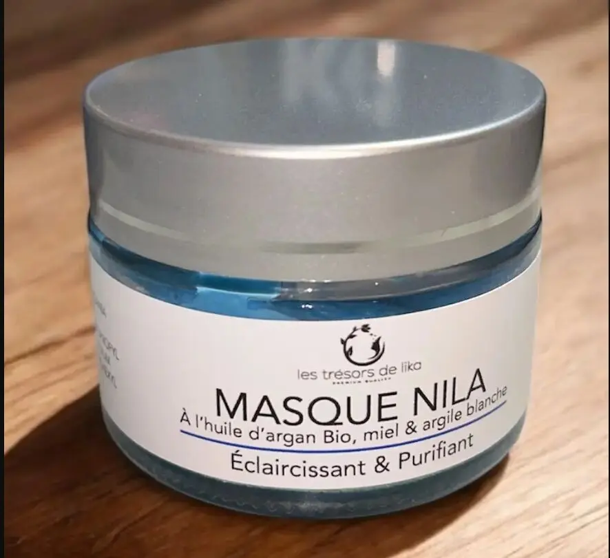 Nila Mask with organic argan oil, honey and white clay 50ML