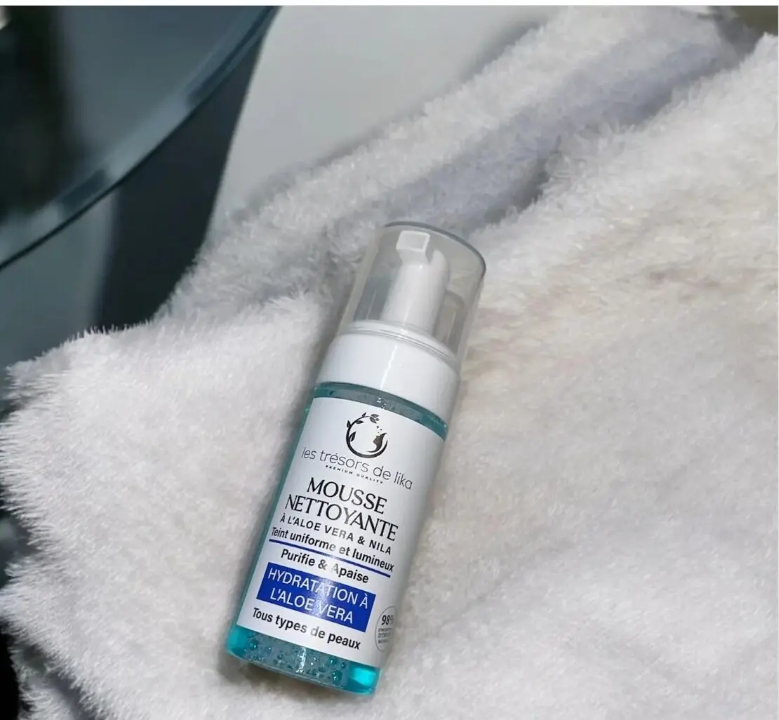 Cleansing mousse with aloe vera and Nila Bio 120ml