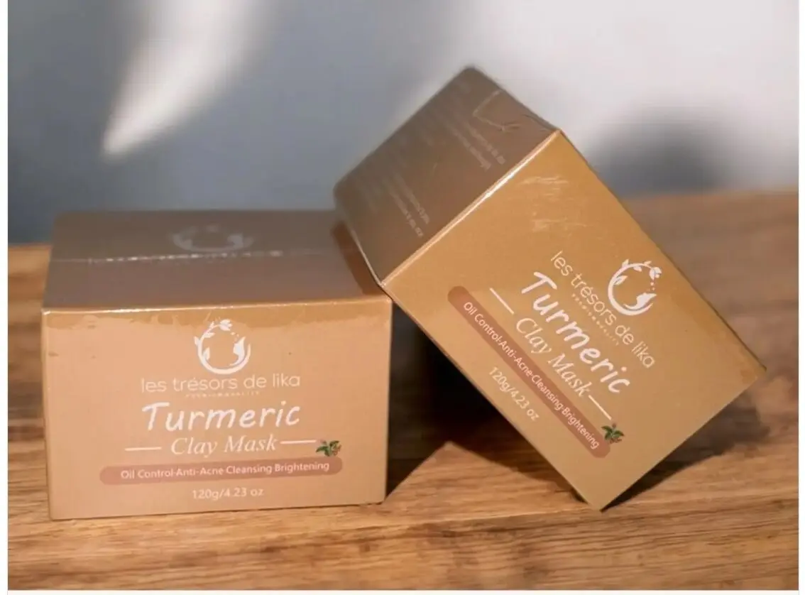 Clay and turmeric mask 120g