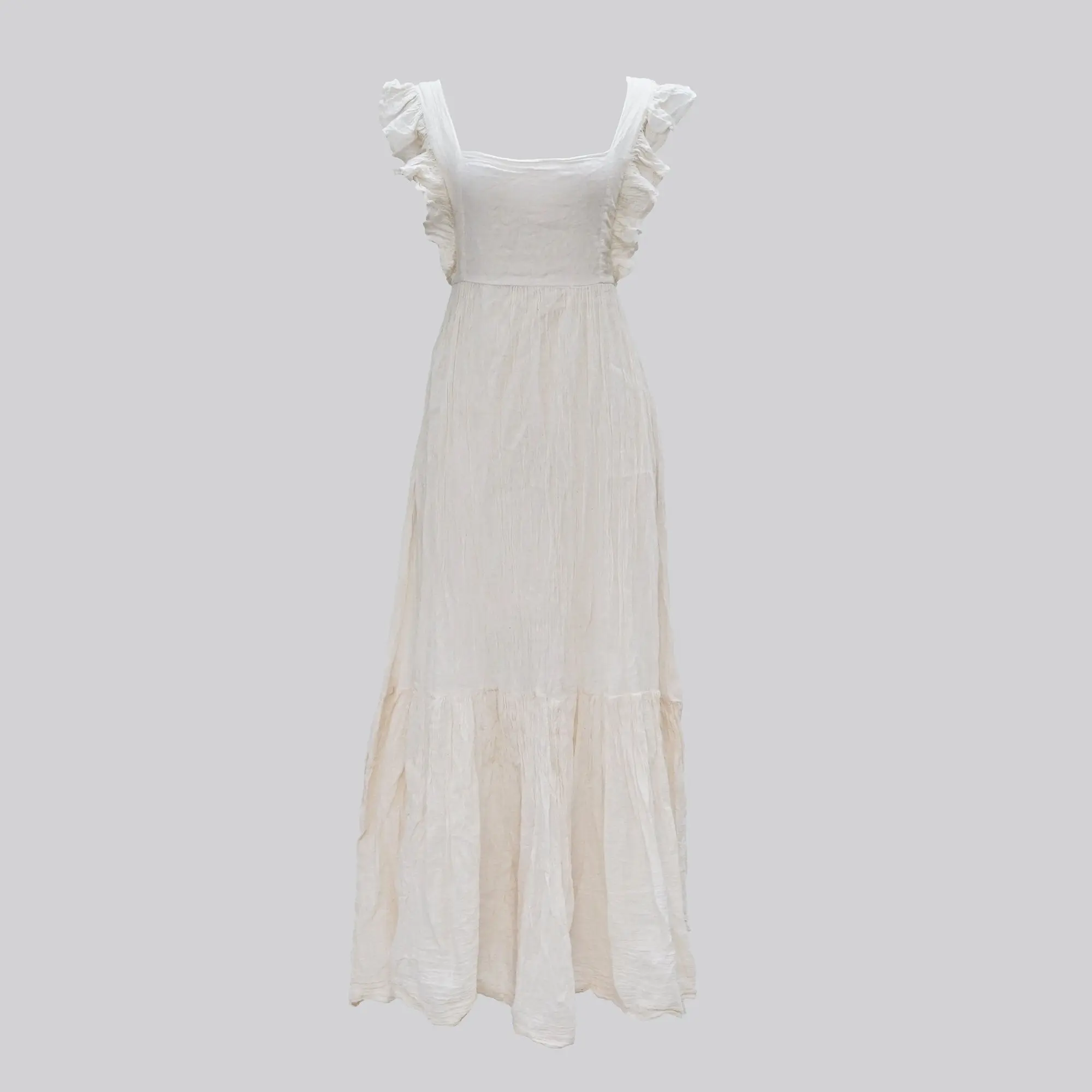 Whisper Ruffle Maxi Dress