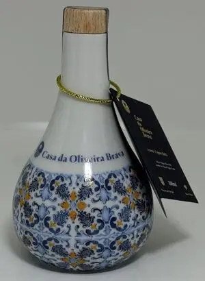 Bouteille en porcelaine d'huile d'olive extra vierge - 100 ml