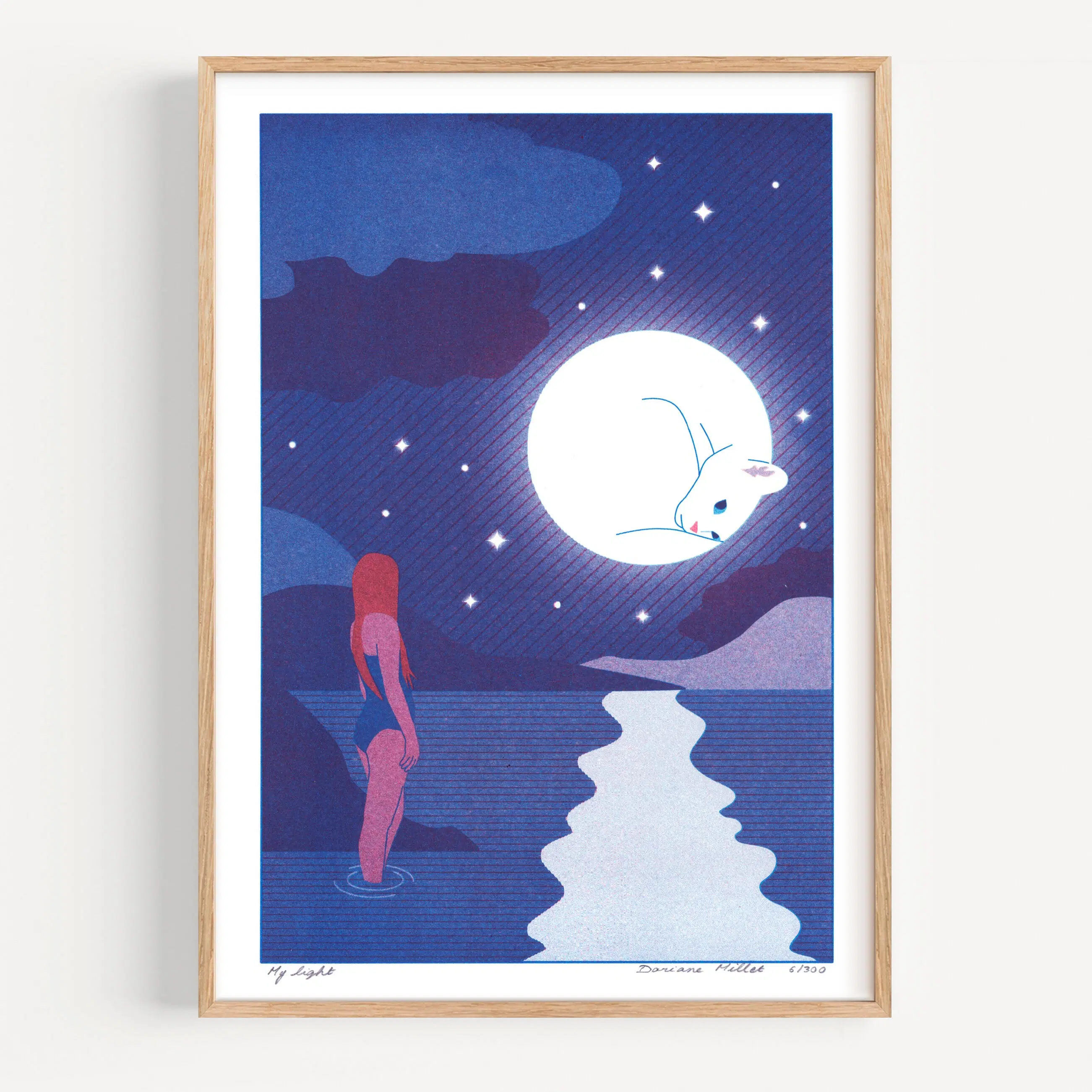 My Light | Risograph A4 | Limited Edition