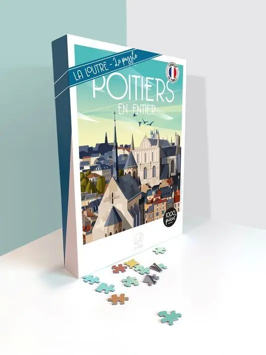 1000-piece puzzle - Poitiers