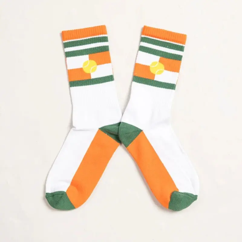 Tennis Socks - Ball On Clay