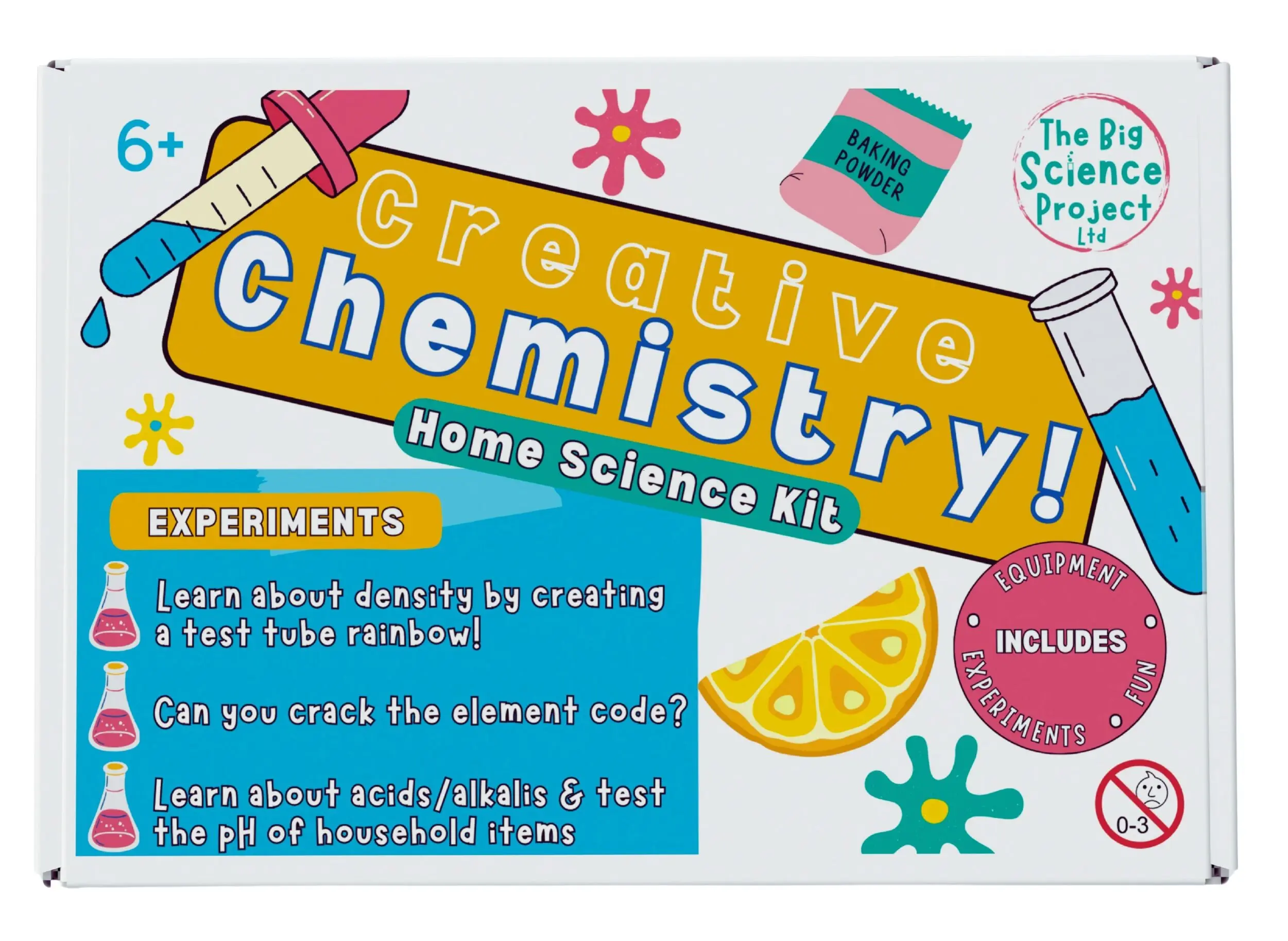 Kit di scienze chimiche per la casa