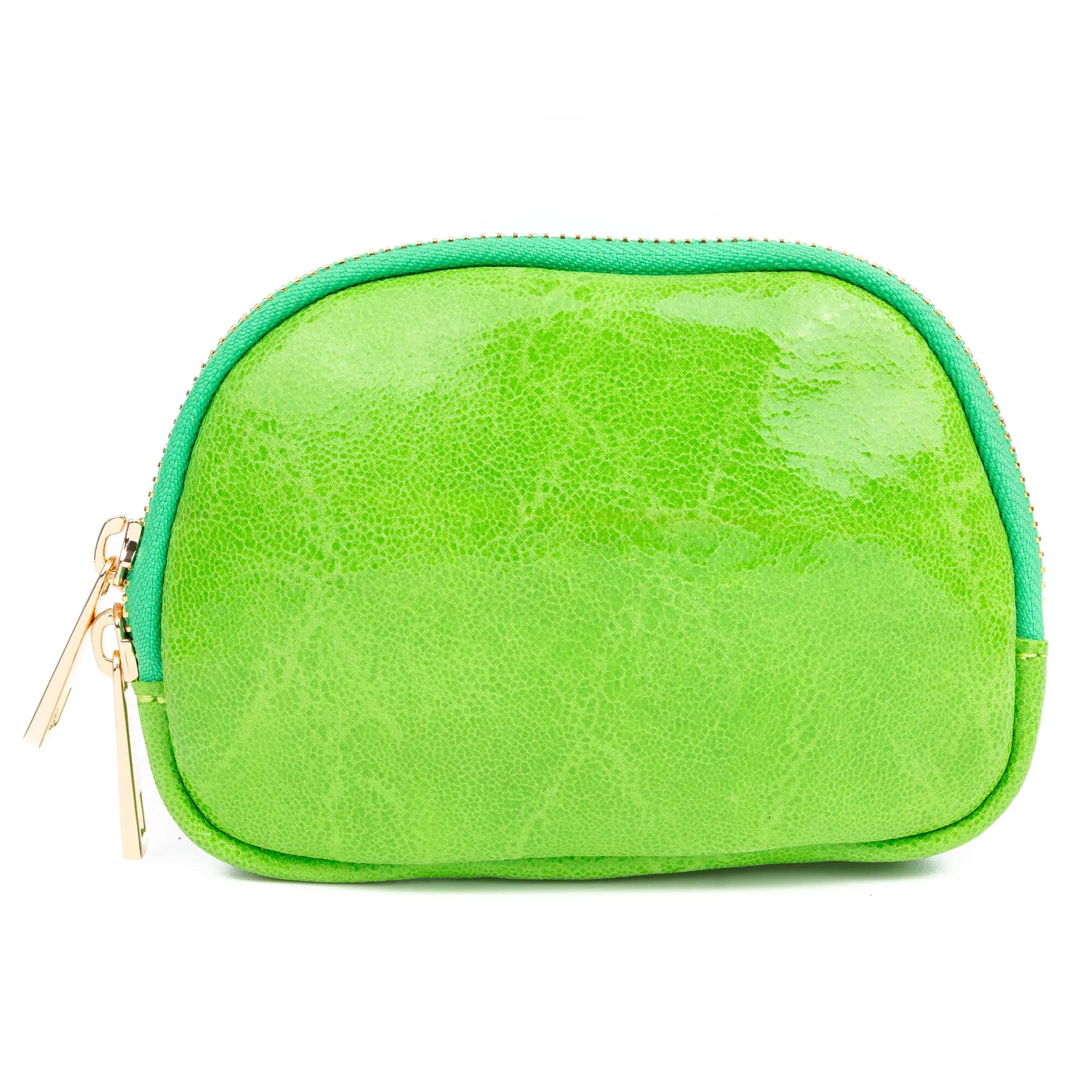 Portefeuille femme Baratili. Cuir suédé véritable avec une finition délavée.