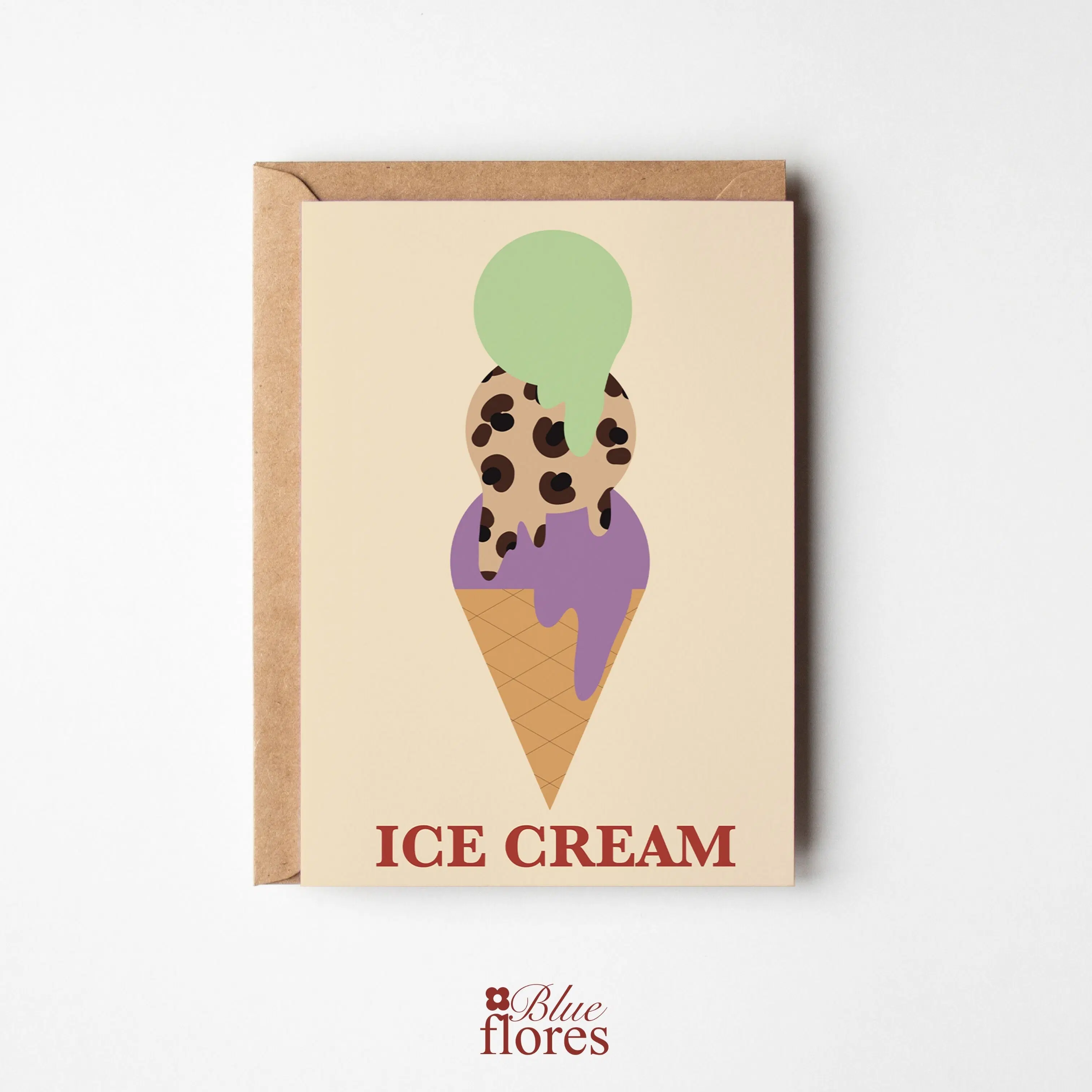 Card - Ice cream
