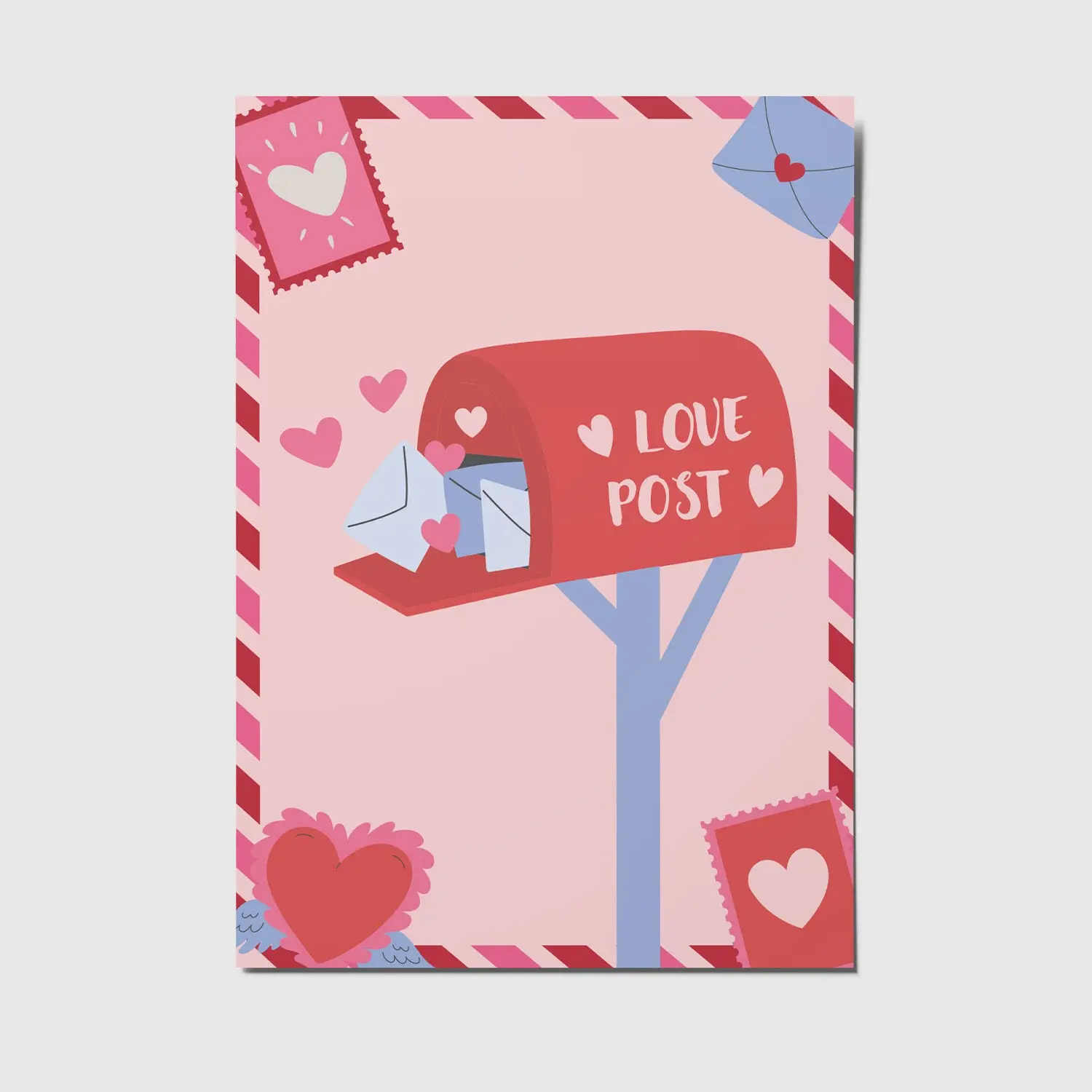 Love Post - A6 Postcard