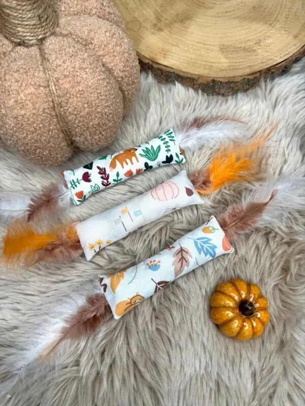 Autumn Cou-Stick with catnip or valerian - toy
