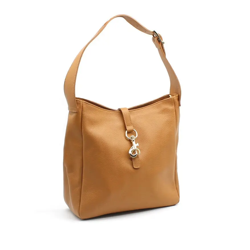 Sac hobo en cuir souple